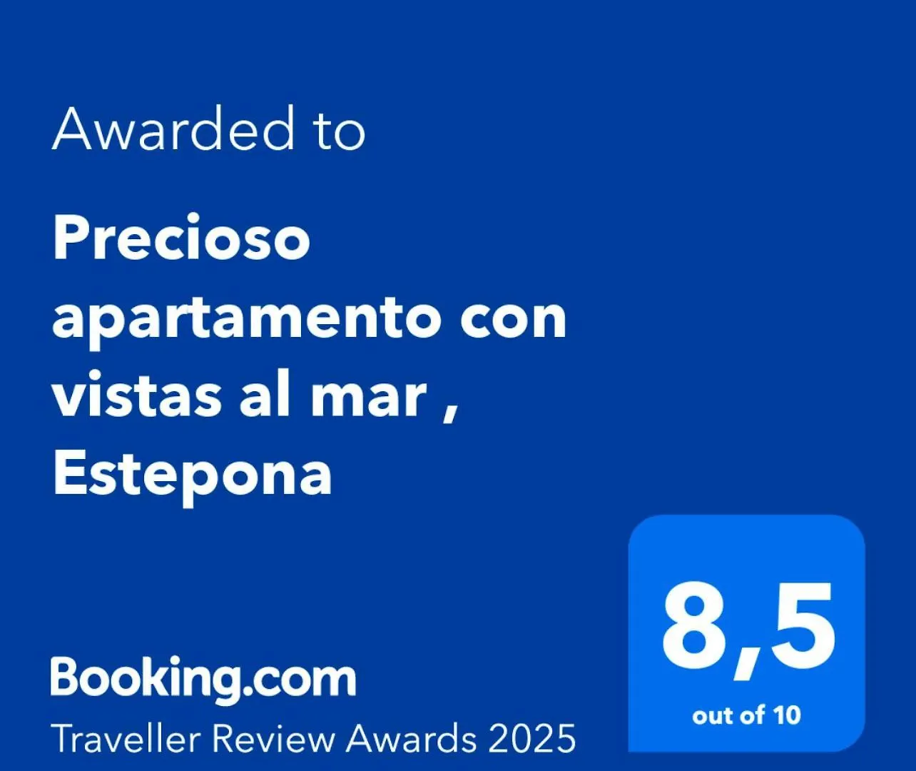 Precioso Apartamento Con Vistas Al Mar , Estepona Apartman